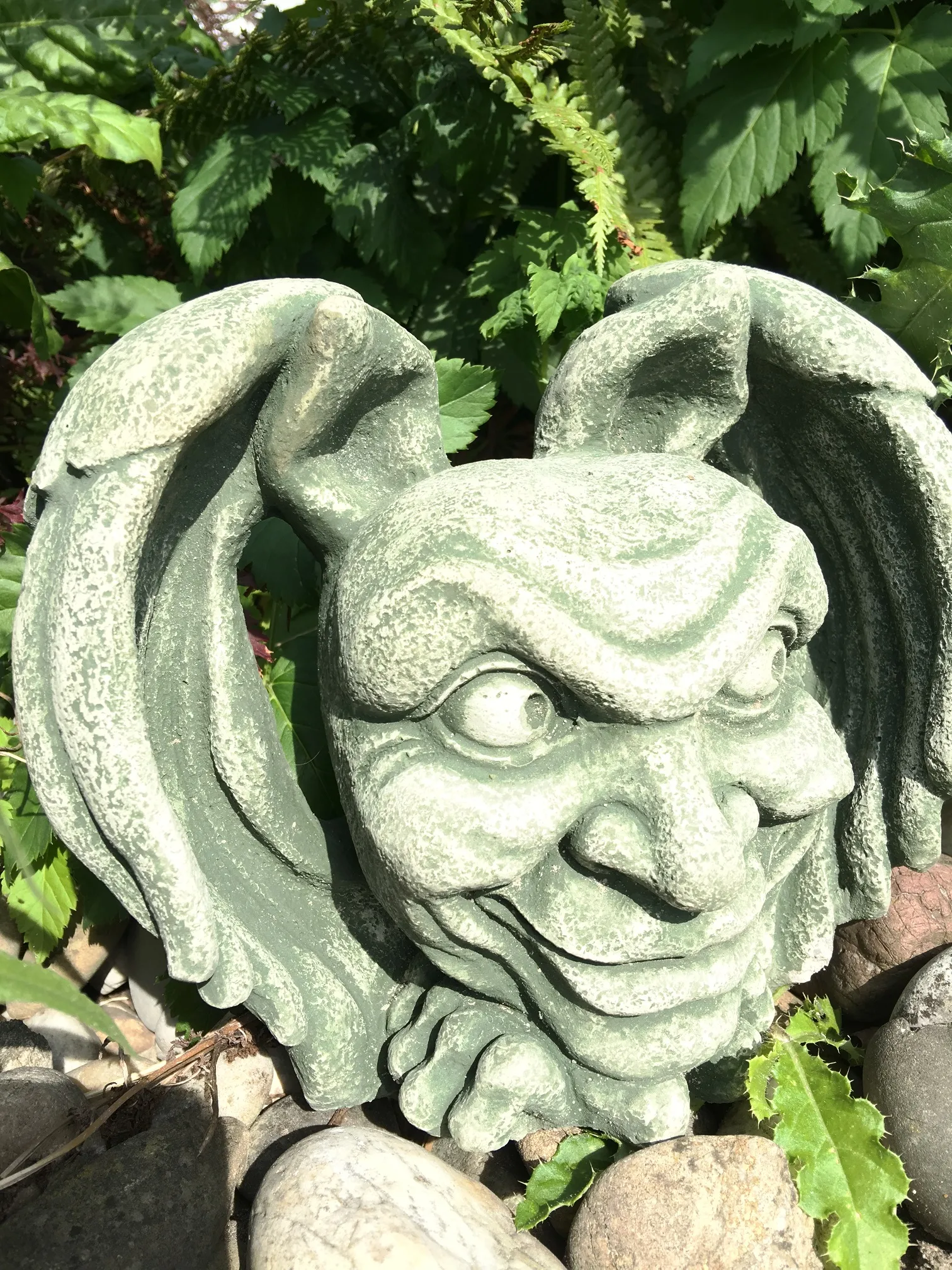 Der Teufel Gargoyle Dekoration für die Wand Steinmonster